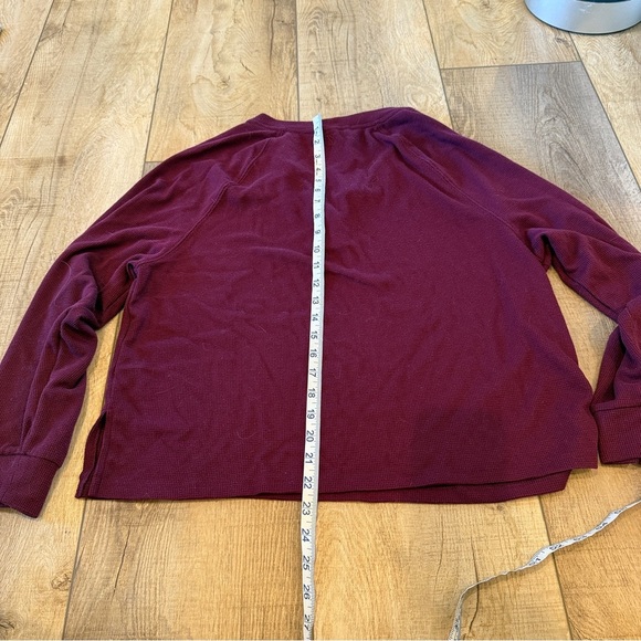 VICTORIA'S SECRET Glow Waffle Henley Jogger Set Size M Long - Picture 4 of 5